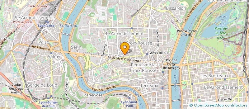 localisation de l'entreprise CAVE TABAREAU à LYON