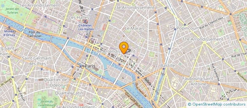 localisation de l'entreprise CAVE TIRON BOUCHON à PARIS