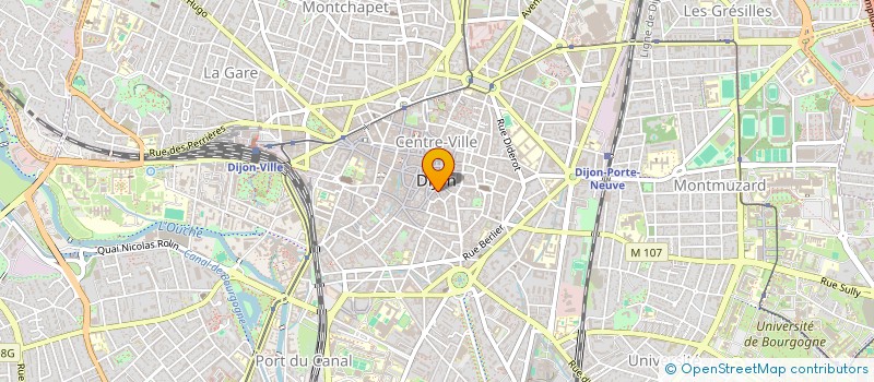 localisation de l'entreprise CAVE VAUBAN IMMO à DIJON