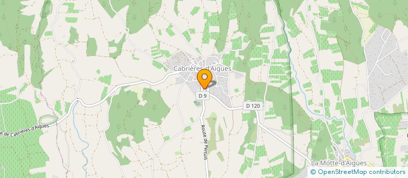 localisation de l'entreprise CAVE VIGNERONS REUNIS TERROIR CABRIERES à CABRIERES-D'AIGUES