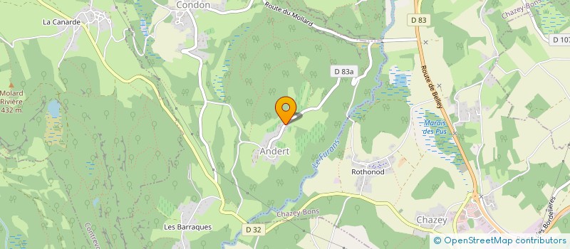 localisation de l'entreprise CAVEAU DES DEMOISELLES à ANDERT-ET-CONDON