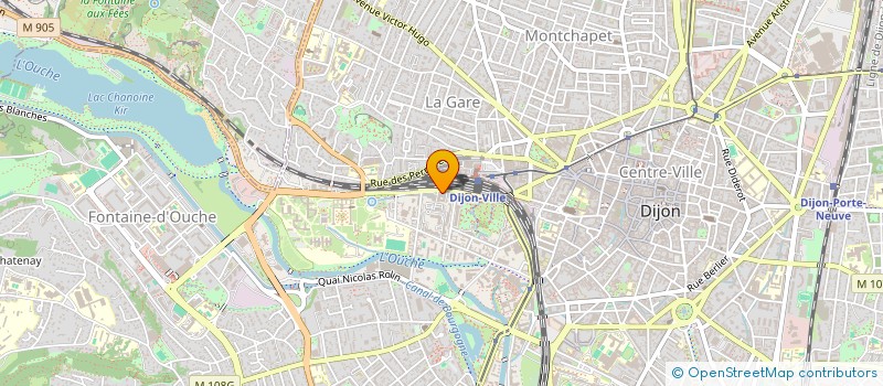 localisation de l'entreprise CAVEAU DES DUCS à DIJON