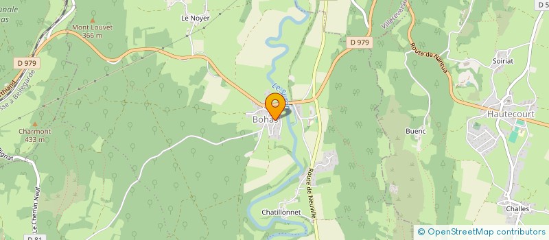 localisation de l'entreprise CAVEAU DU MONT JOLY à BOHAS-MEYRIAT-RIGNAT