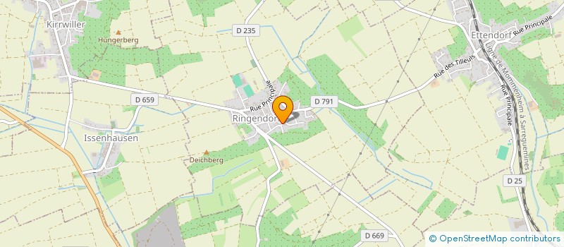 localisation de l'entreprise CAVEAU MARTIN KERN  VAL-DE-MODER