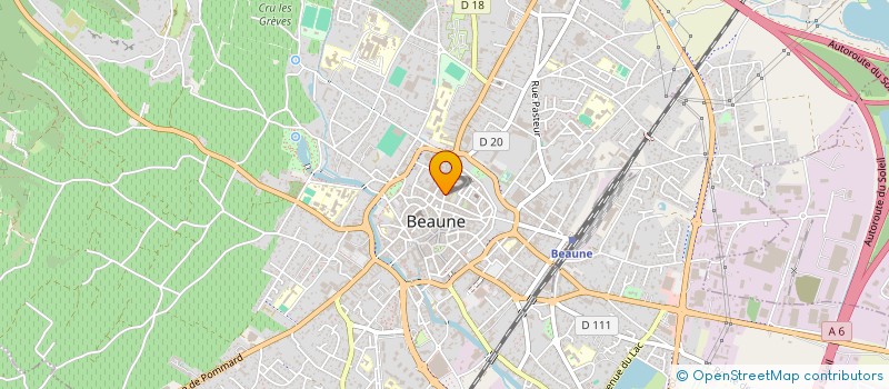 localisation de l'entreprise CAVEAU SAINT CHARLES à BEAUNE