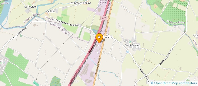 localisation de l'entreprise CAVELIER IMMO  LIVRON-SUR-DROME