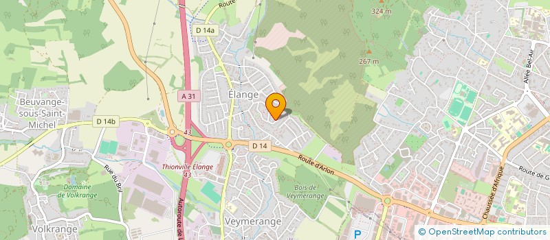 localisation de l'entreprise CAVENEL IMMOBILIER FAMILIAL à THIONVILLE