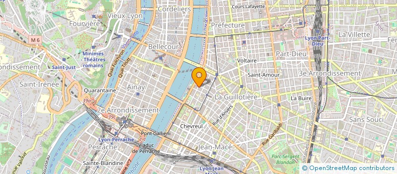 localisation de l'entreprise CAVENNE  LYON