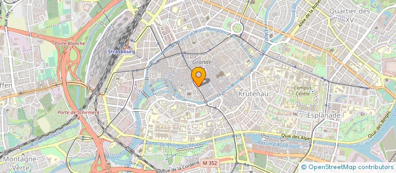 localisation de l'entreprise CAVEQ à STRASBOURG