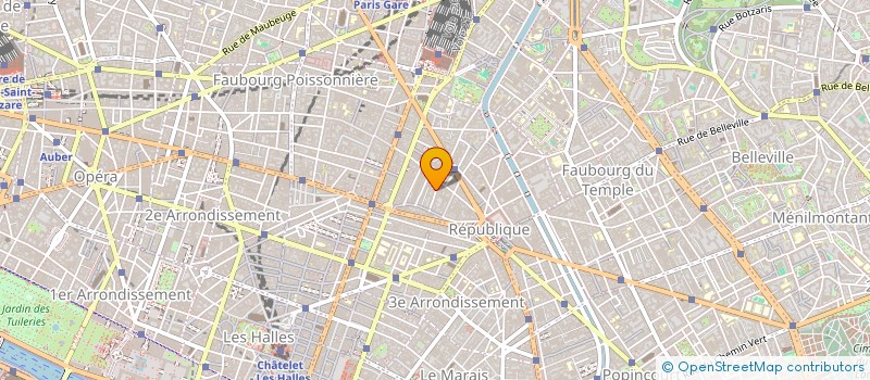 localisation de l'entreprise CAVERNE POURPRE  PARIS