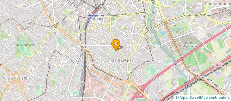 localisation de l'entreprise CAVES BELURAC à MONTPELLIER