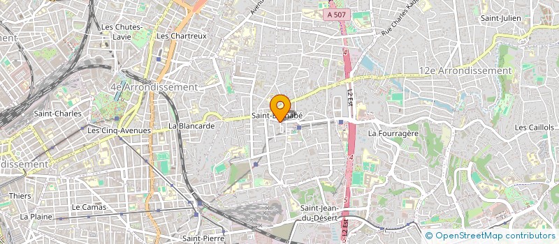 localisation de l'entreprise CAVES DE COMPOSTELLE à MARSEILLE 12EME