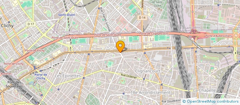 localisation de l'entreprise CAVES DU POTEAU à PARIS
