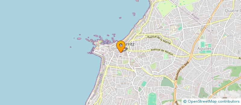 localisation de l'entreprise CAVES ET EPICERIES DU PROGRES à BIARRITZ