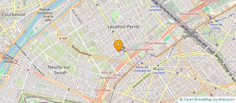 localisation de l'entreprise CAVES LEO à LEVALLOIS-PERRET