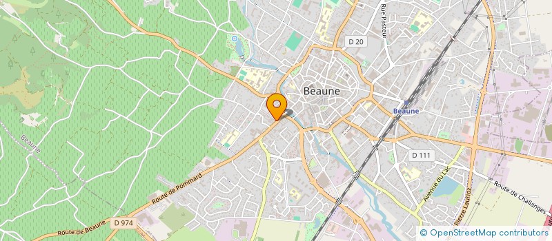 localisation de l'entreprise CAVES RESERVE SAOUMA à BEAUNE