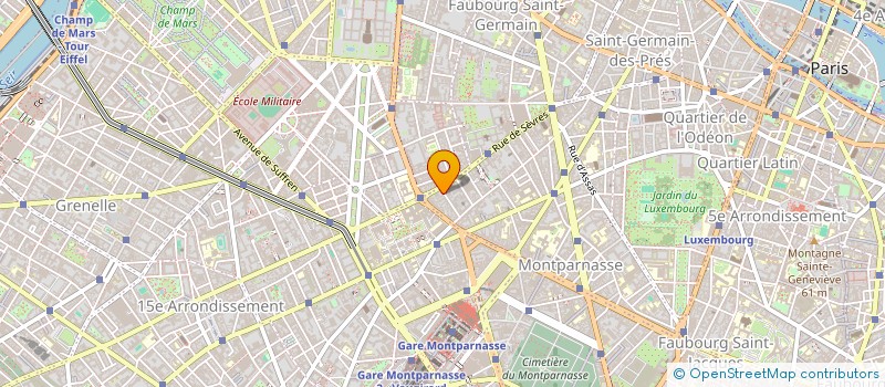 localisation de l'entreprise CAVET à PARIS