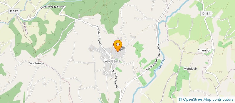 localisation de l'entreprise CAVI  GEYSSANS