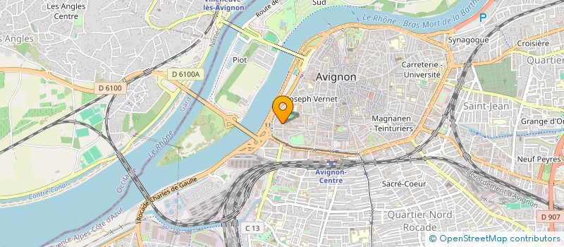 localisation de l'entreprise CAVIA CREDIT à AVIGNON