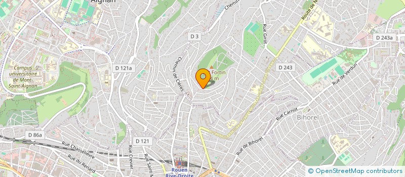 localisation de l'entreprise CAVIAGUL à BOIS-GUILLAUME