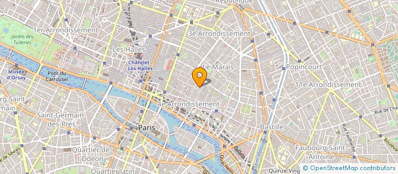 localisation de l'entreprise CAVIAR...  PARIS