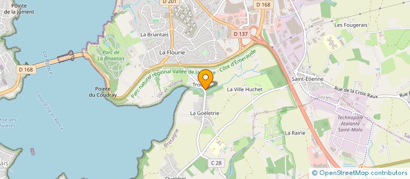 localisation de l'entreprise CAVIAR à SAINT-MALO