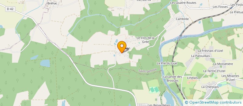 localisation de l'entreprise CAVIARS BARBARES  SAINT-SENOUX