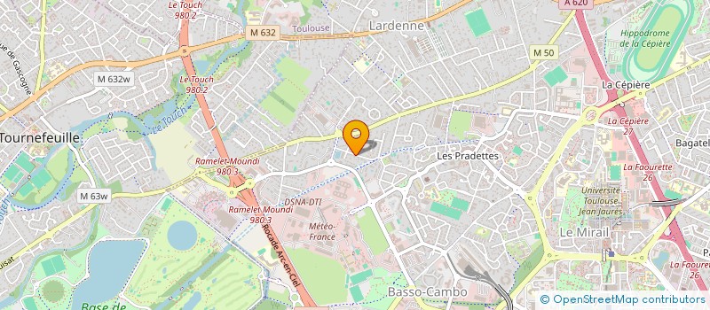 localisation de l'entreprise CAVIAX à TOULOUSE