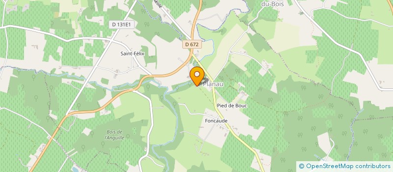 localisation de l'entreprise CAVIGNAUX/RIABI  SAINT-LAURENT-DU-BOIS