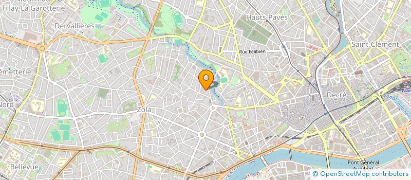 localisation de l'entreprise CAVIMA  NANTES