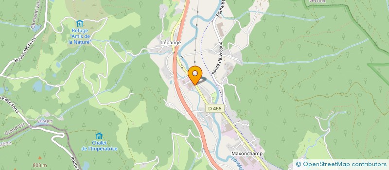 localisation de l'entreprise CAVINOR FRANCE  RUPT-SUR-MOSELLE