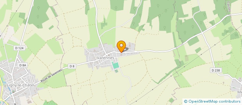 localisation de l'entreprise CAVINOV  VARENNES