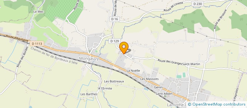 localisation de l'entreprise CAVIVAN à LAMOTHE-LANDERRON