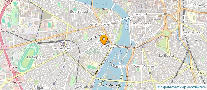 localisation de l'entreprise CAVMAR à TOULOUSE
