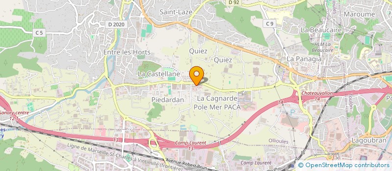localisation de l'entreprise CAVMB DISTRIBUTION à OLLIOULES