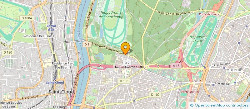 localisation de l'entreprise CAVOCADO à BOULOGNE-BILLANCOURT