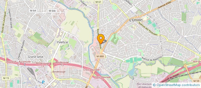 localisation de l'entreprise CAVOK à L'UNION