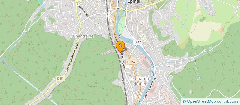 localisation de l'entreprise CAVOK à EPINAL