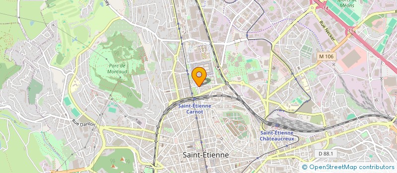 localisation de l'entreprise CAVROIS PARTICIPATIONS  SAINT-ETIENNE