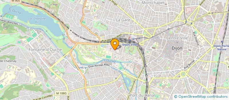 localisation de l'entreprise CAVUOTO ELECTRICITE GENERALE à DIJON