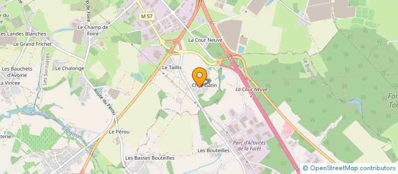 localisation de l'entreprise CAWEN  LES SORINIERES