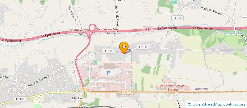 localisation de l'entreprise CAWOOD  ESTANCARBON