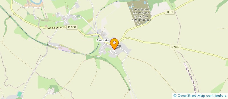 localisation de l'entreprise CAX  FLAVIGNY-LE-GRAND-ET-BEAURAIN