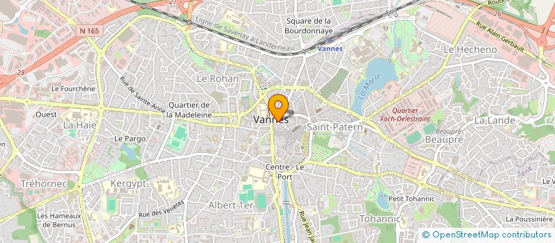localisation de l'entreprise CAXIA-VINHO VANNES à VANNES