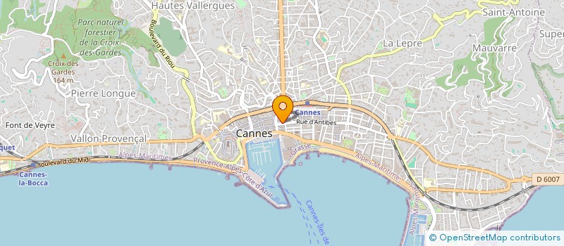 localisation de l'entreprise CAY  CANNES