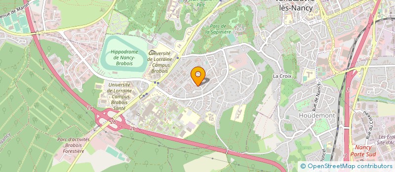 localisation de l'entreprise CAY LAU NANCY  VANDUVRE-LES-NANCY