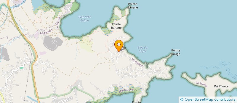 localisation de l'entreprise CAYALI  LE ROBERT