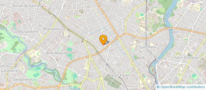 localisation de l'entreprise CAYAS  NANTES