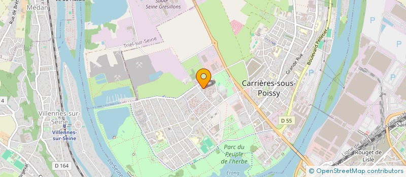 localisation de l'entreprise CAYBASI DRIVER  CARRIERES-SOUS-POISSY