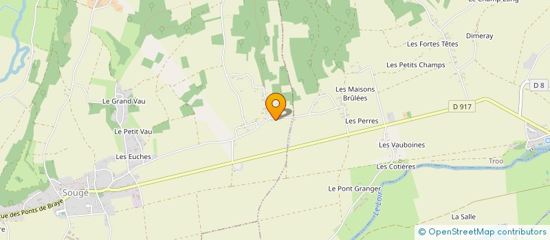 localisation de l'entreprise CAYE AUTOMOBILES  SOUGE